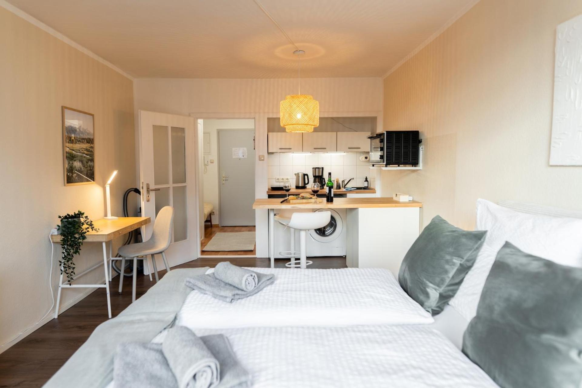 Zentral Fussgaengerzone Fuer Paare Und Geschaeftsreisende, Kinderfreundlich Appartement
